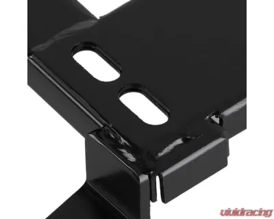 Spec-D 14" x 19" Tensile Mild Steel Racing Seat Mounting Brackets (2pc) Mitsubishi Lancer | EVO 10 2008-2017 - BKT-EVO08