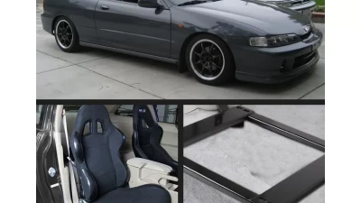 Spec-D Tensile Steel Racing Seats Mounting Brackets - 2PCS Acura Integra 1990-1993                                     - BKT-INT90 - Image 7