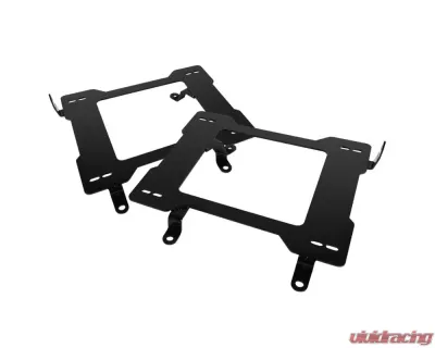 Spec-D 18" x 18.25" Tensile Mild Steel Racing Seat Mounting Brackets (2pc) Ford Mustang 1999-2004 - BKT-L-MST99