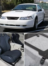 Spec-D 18" x 18.25" Tensile Mild Steel Racing Seat Mounting Brackets (2pc) Ford Mustang 1999-2004                                     - BKT-L-MST99 - Image 10