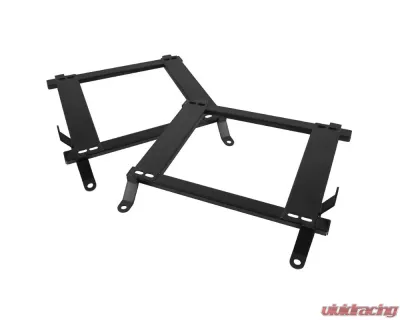 Spec-D 19" x 14" Tensile Mild Steel Racing Seat Mounting Brackets (2pc) Ford Mustang 2005-2014 - BKT-MST05