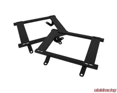 Spec-D 19" x 14" Tensile Mild Steel Racing Seat Mounting Brackets (2pc) Ford Mustang 1979-1998 - BKT-MST79