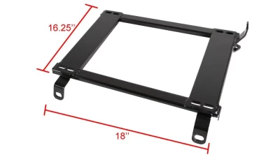 Spec-D Tensile Steel Racing Seat Mounting Brackets - 2PCS Acura RSX 2002-2006                                     - BKT-RSX02 - Image 2