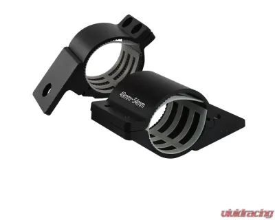 Spec-D Universal 2" Aluminum Light Mounting Brackets (Black) - BKTL-UNV200