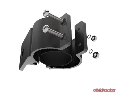 Spec-D Universal 2" Aluminum Light Mounting Brackets (Black) - BKTL-UNV200