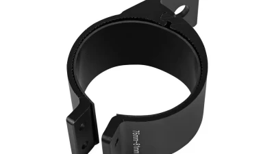 Spec-D Universal 3" Aluminum Light Mounting Brackets (Black)                                     - BKTL-UNV300 - Image 2