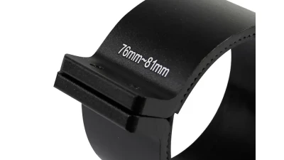 Spec-D Universal 3" Aluminum Light Mounting Brackets (Black)                                     - BKTL-UNV300 - Image 5