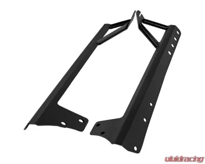 Spec-D 50"Black  Windshield Light Mounting Bracket Jeep Wrangler 2007-2018 - BKTL-WRG07LG