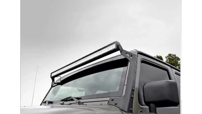 Spec-D 50" Windshield Light Mounting Bracket (Black)                                     - BKTL-WRG07LG - Image 4