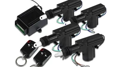 Spec-D Universal Remote Keyless Power Door Lock/Unlock Entry Kit w/ 2-Function Remote Controls                                     - CDS-110A - Image 10