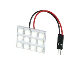 Spec-D Universal SMD 12pc LED Panel Dome Halogen Light