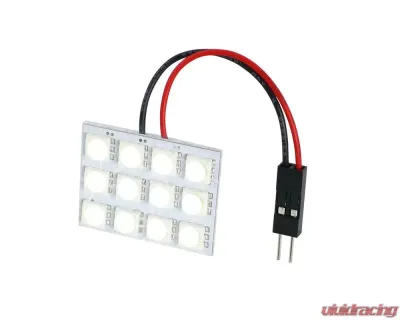 Spec-D Universal SMD 12pc LED Panel Dome Halogen Light - CLD-L23D-12