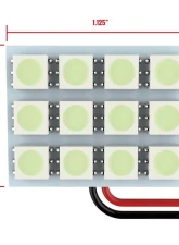 Spec-D Universal SMD 12pc LED Panel Dome Halogen Light                                     - CLD-L23D-12 - Image 3