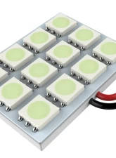 Spec-D Universal SMD 12pc LED Panel Dome Halogen Light                                     - CLD-L23D-12 - Image 5
