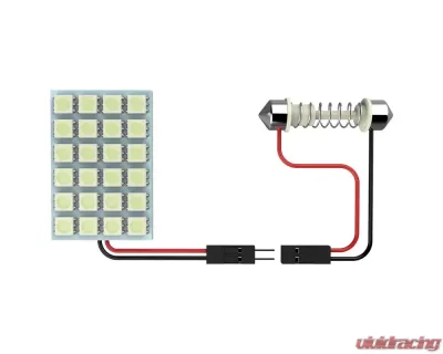 Spec-D Universal SMD 24pc LED Panel Dome Halogen Light - CLD-L23D-24