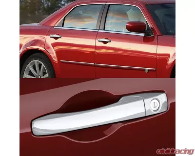 Spec-D Chrome ABS Door Handle Trim Chrysler | Dodge | Jeep 2004-2011 - DRH-300C05C