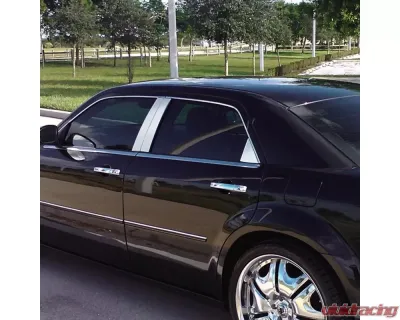 Spec-D Chrome Door Pillar Trim Chrysler | Dodge 2005-2010 - DRP-300C05C