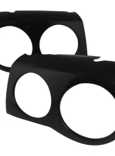 Spec-D Black ABS Headlights Cover Chrysler 300C 2005-2010                                     - EB-300C05 - Image 10