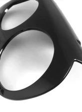 Spec-D Black ABS Headlights Cover Chrysler 300C 2005-2010                                     - EB-300C05 - Image 3