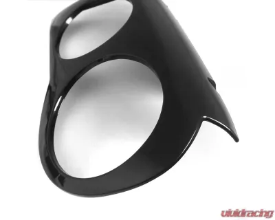 Spec-D Black ABS Headlights Cover Chrysler 300C 2005-2010 - EB-300C05