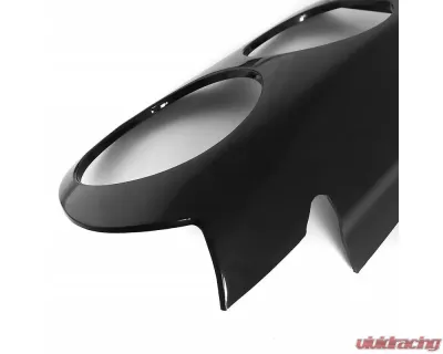 Spec-D Black ABS Headlights Cover Chrysler 300C 2005-2010 - EB-300C05