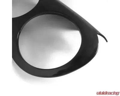 Spec-D Black ABS Headlights Cover Chrysler 300C 2005-2010 - EB-300C05