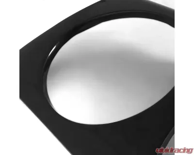 Spec-D Black ABS Headlights Cover Chrysler 300C 2005-2010 - EB-300C05