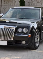 Spec-D Black ABS Headlights Cover Chrysler 300C 2005-2010                                     - EB-300C05 - Image 10