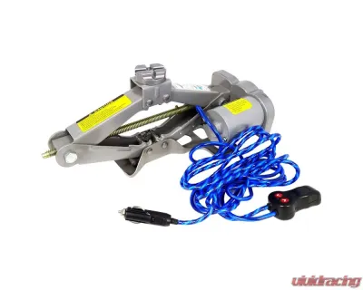 Spec-D Universal 12v 2-Ton Emergency Electric Scissor Jack & Impact Wrench Kit - EJ-A20H