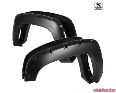 Spec-D Smooth Polypropylene Rivet Style Fender Flares Chevrolet | GMC 1988-1999 - FDF-C1088V2-PK-MP