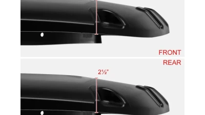 Spec-D Smooth Polypropylene Rivet Style Fender Flares Chevrolet | GMC 1988-1999                                     - FDF-C1088V2-PK-MP - Image 3