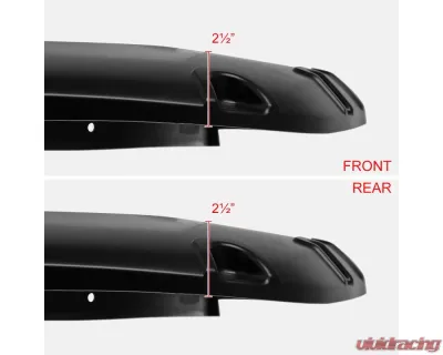 Spec-D Smooth Polypropylene Rivet Style Fender Flares Chevrolet | GMC 1988-1999 - FDF-C1088V2-PK-MP