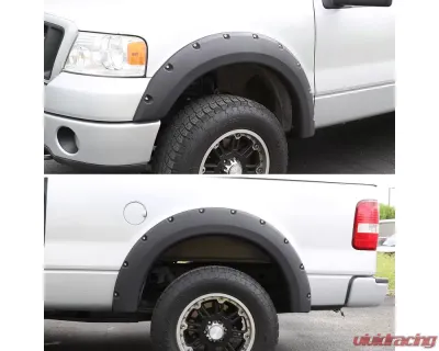 Spec-D Textured Rivet Style Fender Flares Ford | Lincoln 2004-2008 - FDF-F15004-TS-RS