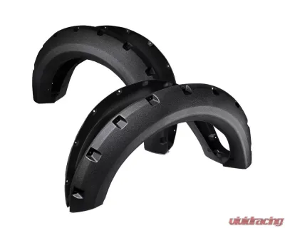 Spec-D Textured Rivet Style Fender Flares Ford F-150 2009-2014 - FDF-F15009-TS-RS