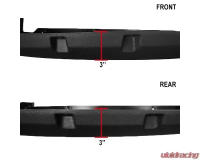 Spec-D Textured Rivet Style Fender Flares Ford F-150 2009-2014 - FDF-F15009-TS-RS
