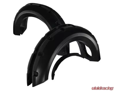 Spec-D Smooth Rivet Style Fender Flares Ford F-150 2009-2014 - FDF-F15009A-PK-MP