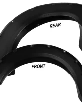 Spec-D Smooth Rivet Style Fender Flares Ford F-150 2009-2014                                     - FDF-F15009A-PK-MP - Image 10