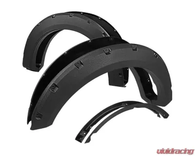 Spec-D Textured Rivet Style Fender Flares Ford F-150 2015-2017 - FDF-F15015-TS-RS