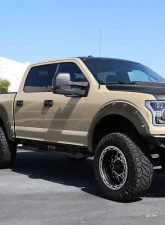 Spec-D Textured Rivet Style Fender Flares Ford F-150 2015-2017                                     - FDF-F15015-TS-RS - Image 10