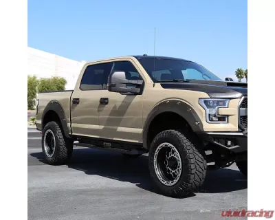Spec-D Textured Rivet Style Fender Flares Ford F-150 2015-2017 - FDF-F15015-TS-RS