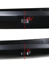 Spec-D Smooth Rivet Style Fender Flares Ford F-150 2015-2017                                     - FDF-F15015A-PK-MP - Image 3