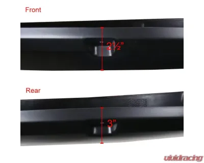 Spec-D Smooth Rivet Style Fender Flares Ford F-150 2015-2017 - FDF-F15015A-PK-MP
