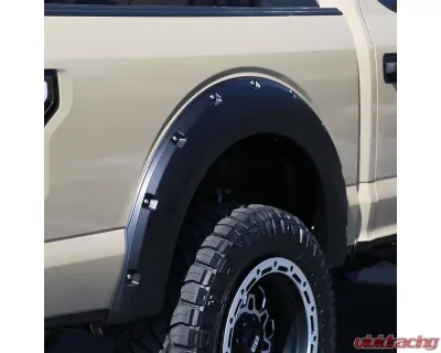 Spec-D Smooth Rivet Style Fender Flares Ford F-150 2015-2017 - FDF-F15015A-PK-MP
