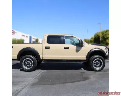 Spec-D Smooth Rivet Style Fender Flares Ford F-150 2015-2017 - FDF-F15015A-PK-MP