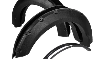 Spec-D Styleside Textured Rivet Style Fender Flares Ford F-150 2018-2020                                     - FDF-F15018-TS-MP - Image 10