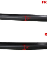 Spec-D Smooth Factory OE Style Fender Flares Ford F-150 2004-2008                                     - FDF-F150F04BK-RS - Image 3