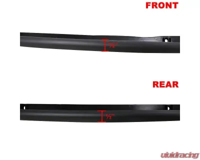 Spec-D Smooth Factory OE Style Fender Flares Ford F-150 2004-2008 - FDF-F150F04BK-RS