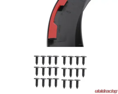 Spec-D Smooth Factory OE Style Fender Flares Ford F-150 2004-2008 - FDF-F150F04BK-RS