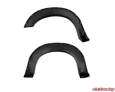 Spec-D Smooth Rivet Style Fender Flares Ford F-250 | F-350 2011-2016 - FDF-F25011A-PK-MP