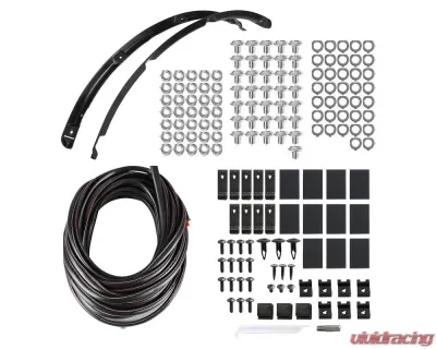 Spec-D Textured Rivet Style Fender Flares Ford F-250 | F-350 2017-2020 - FDF-F25017-TS-MP